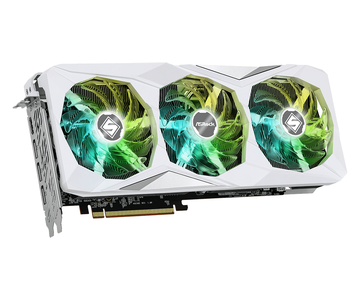 بطاقة رسومات ASROCK RX7800XT S - مراجعة Triple Fan Gaming Graphics Card 16Gb وسعره